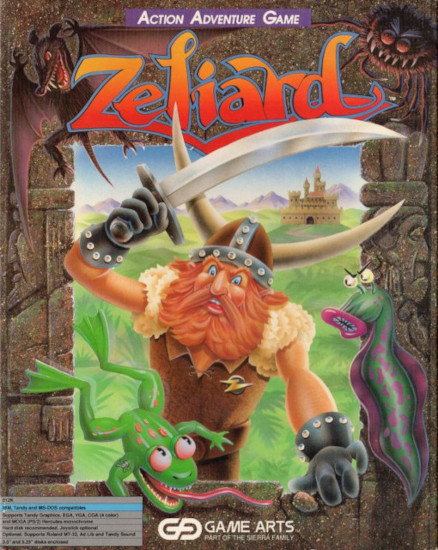 Box art for Zeliard (DOS - 1987)